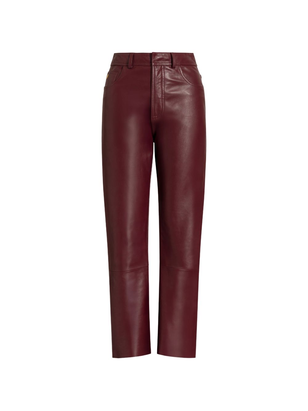 Alberta Ferretti Women Faux Leather Trousers ALBERTA FERRETTI