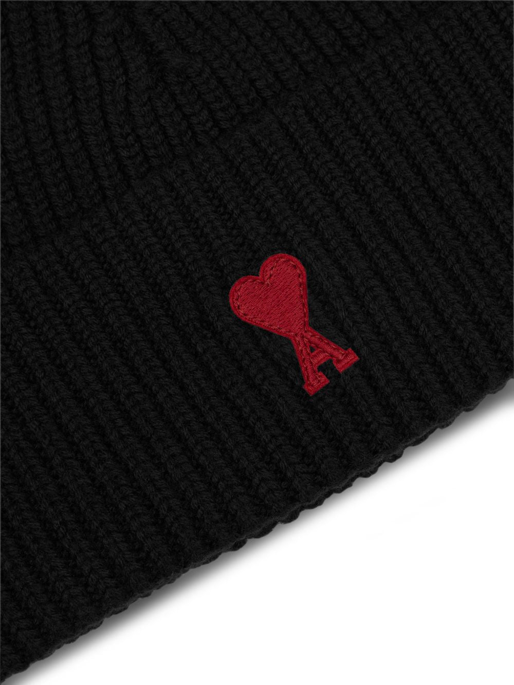 Ami Paris Men Ami De Coeur Wool Beanie AMI PARIS