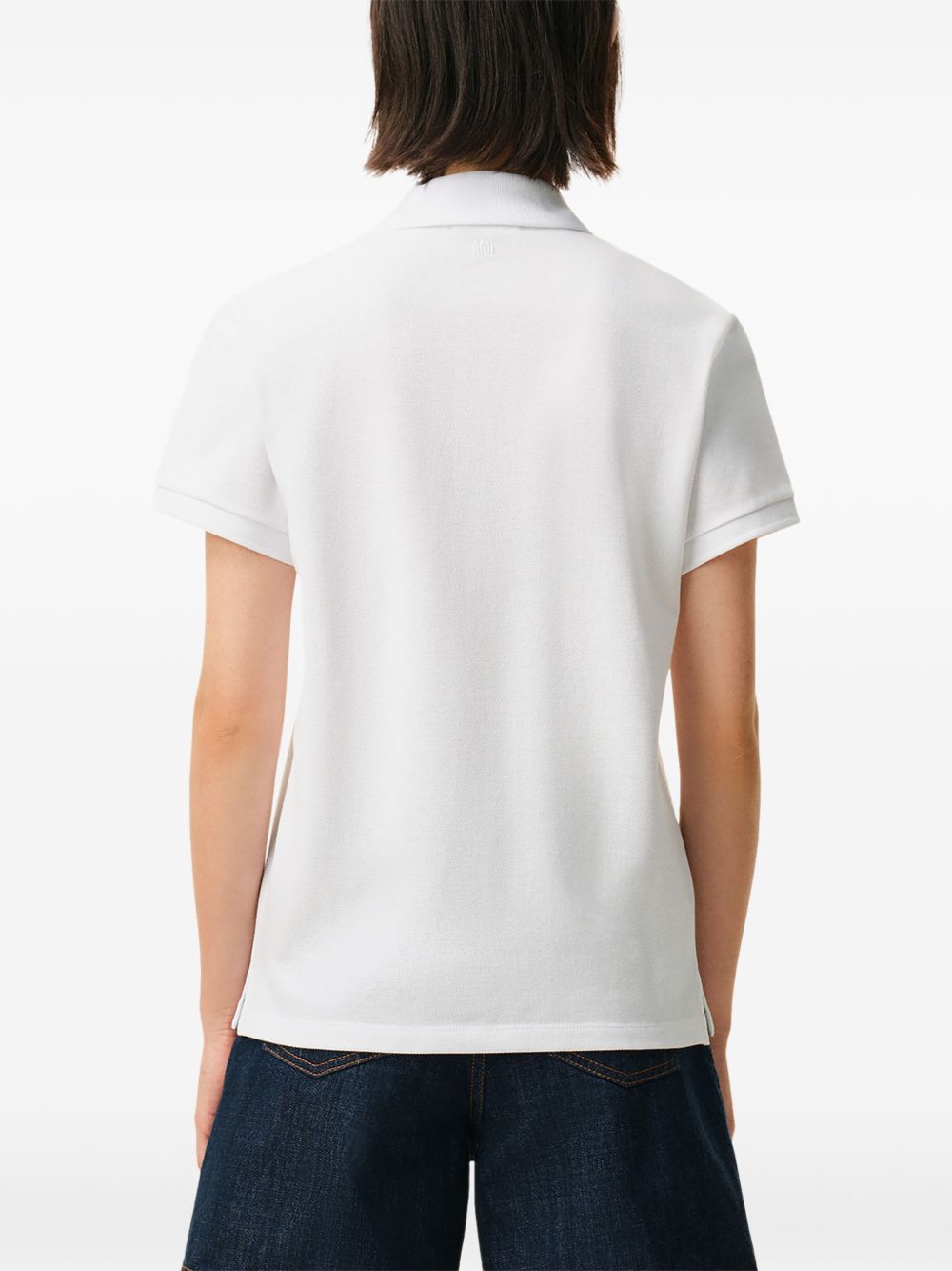 Ami Paris Men Ami De Coeur Cotton Polo Shirt AMI PARIS