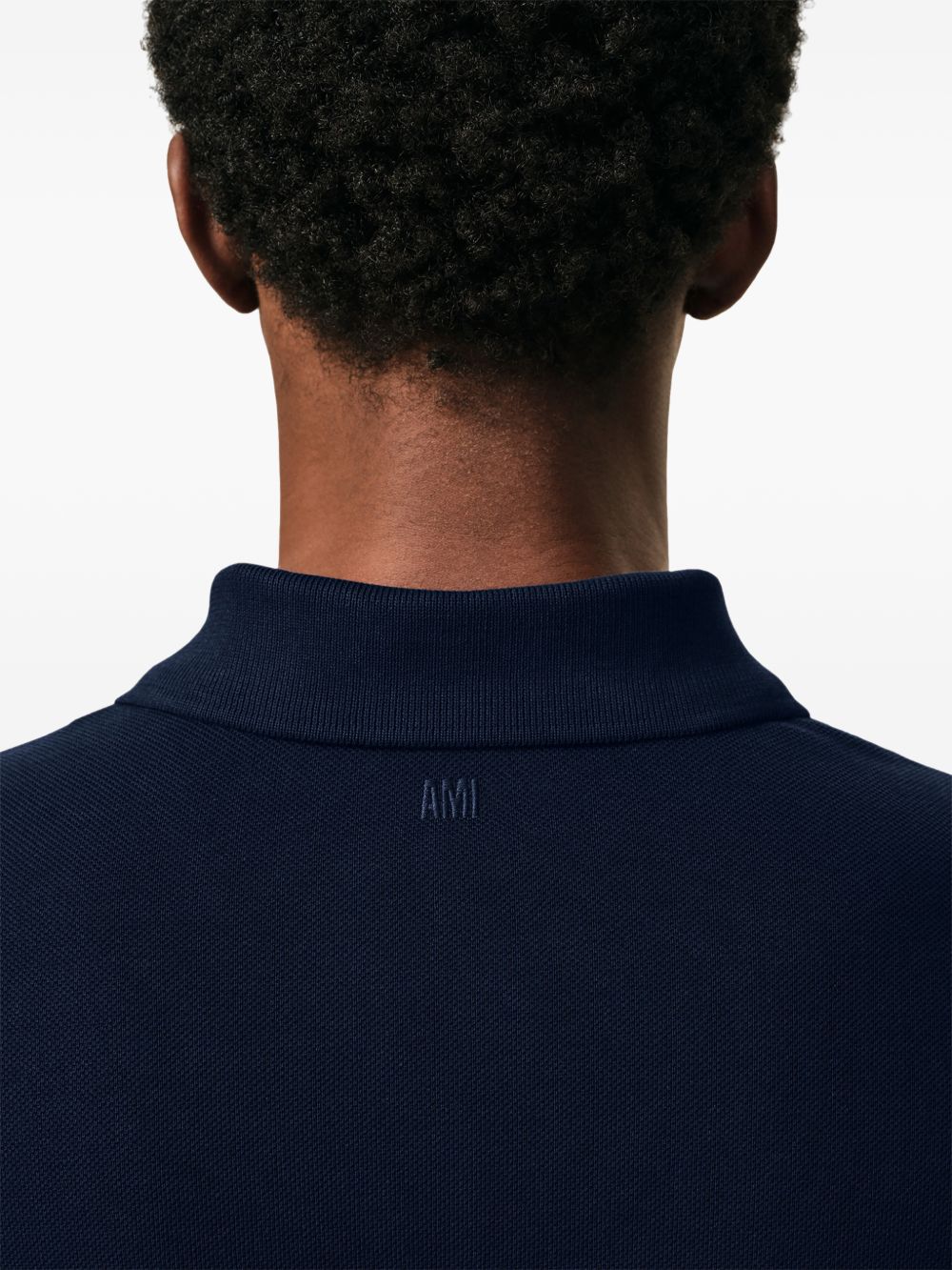 Ami Paris Men Ami De Coeur Cotton Polo Shirt AMI PARIS