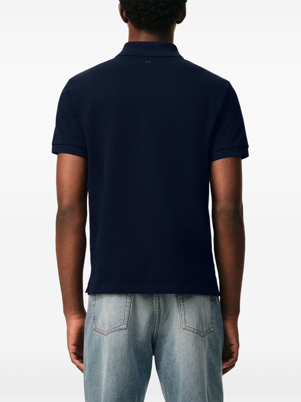 Ami Paris Men Ami De Coeur Cotton Polo Shirt AMI PARIS