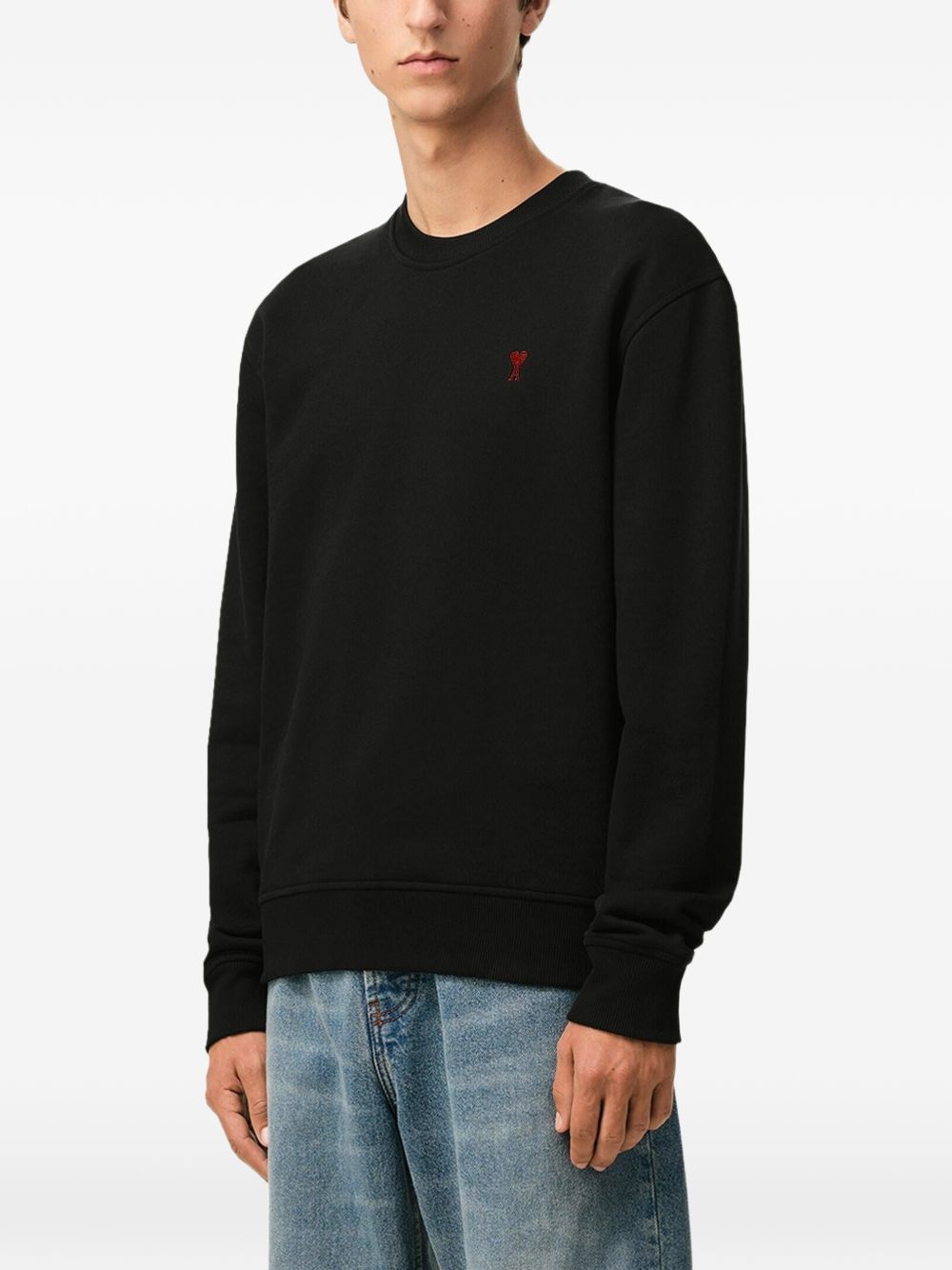 Ami Paris Men Ami De Coeur Cotton Sweatshirt AMI PARIS