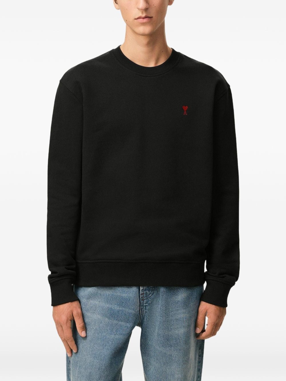 Ami Paris Men Ami De Coeur Cotton Sweatshirt AMI PARIS