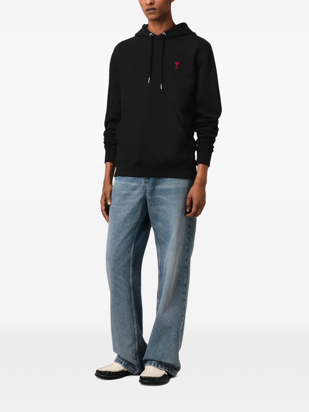 Ami Paris Women Ami De Coeur Cotton Hoodie