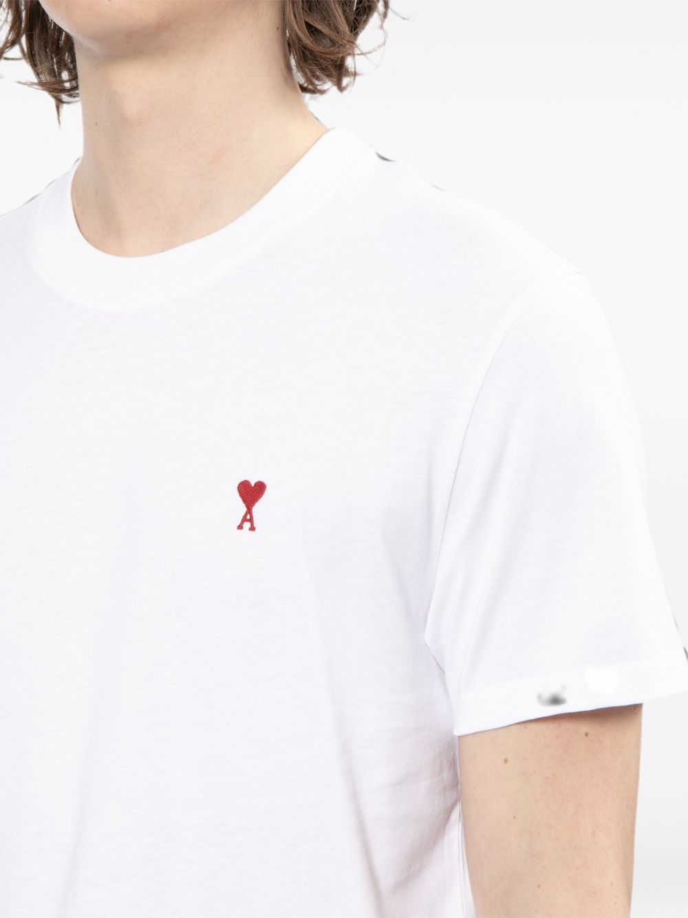 Ami Paris Men Ami De Coeur Cotton T-Shirt