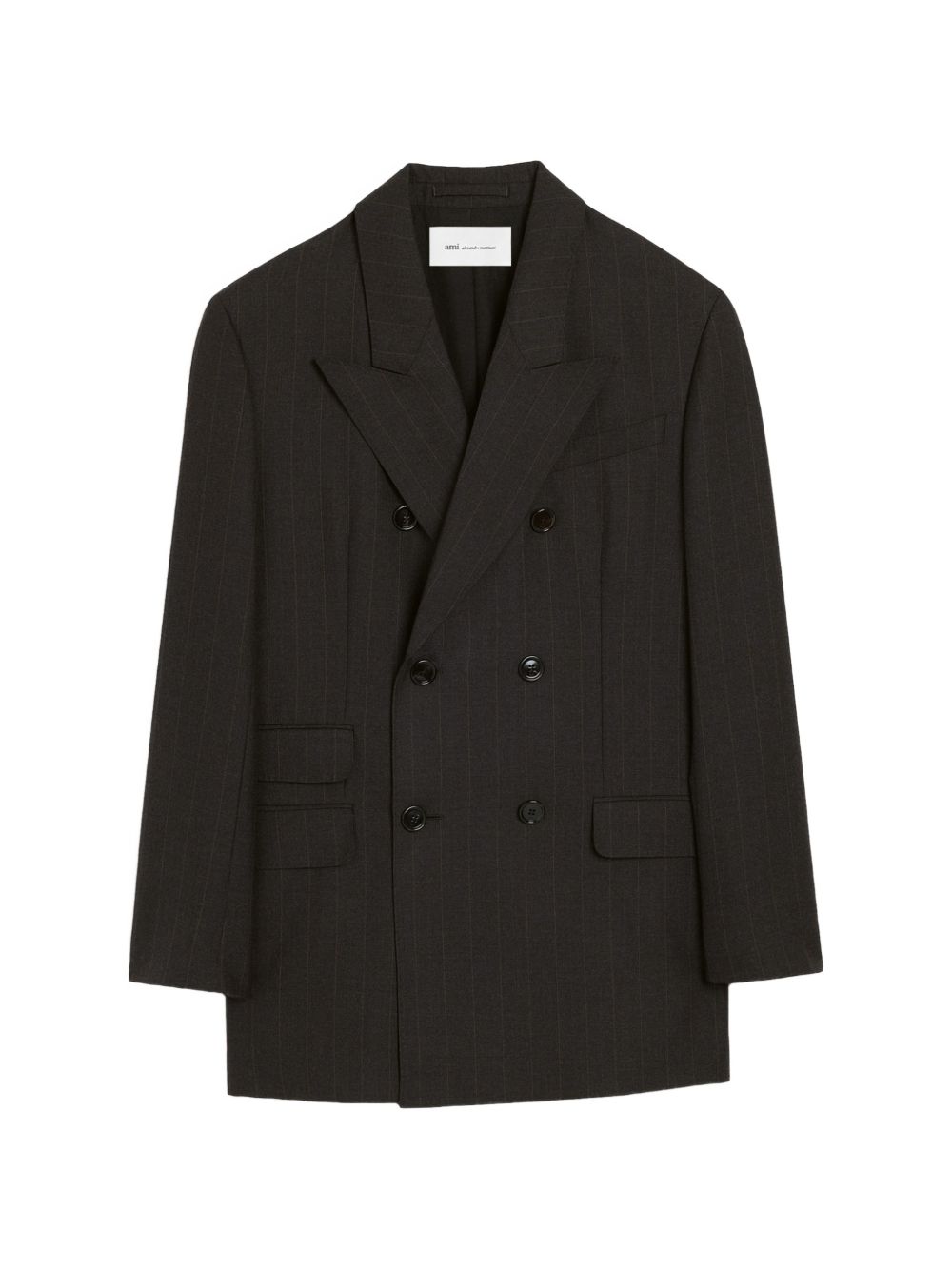 Ami Paris Women Wool Double-Breasted Blazer Jacket AMI PARIS