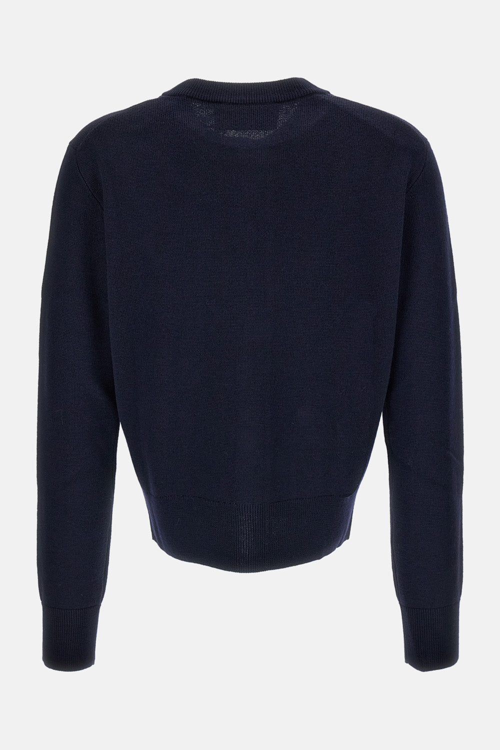 Ami Paris Women Crewneck Cardigan With Ami De Coeur AMI PARIS