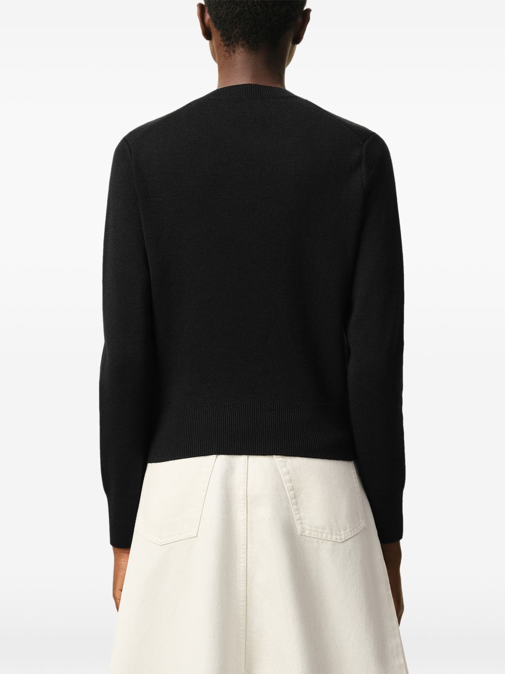 Ami Paris Women Ami De Coeur Wool Crewneck Sweater AMI PARIS