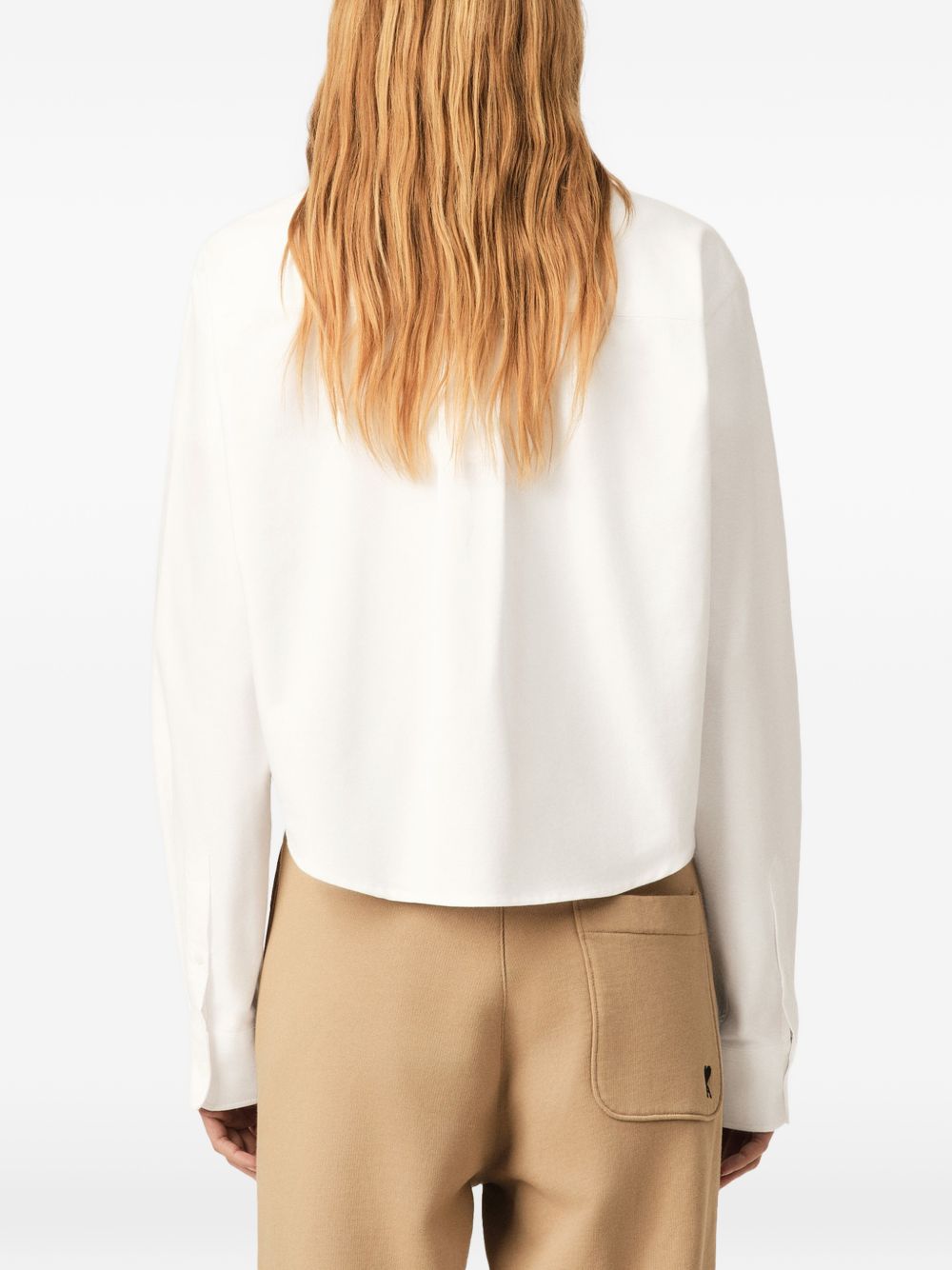 Ami Paris Women Ami De Coeur Cotton Shirt AMI PARIS