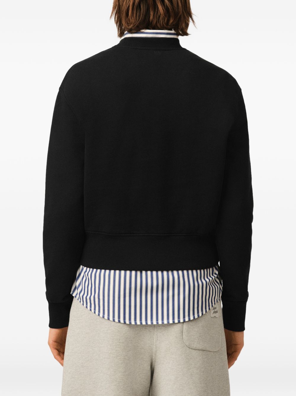 Ami Paris Women Ami De Coeur Cotton Sweatshirt AMI PARIS