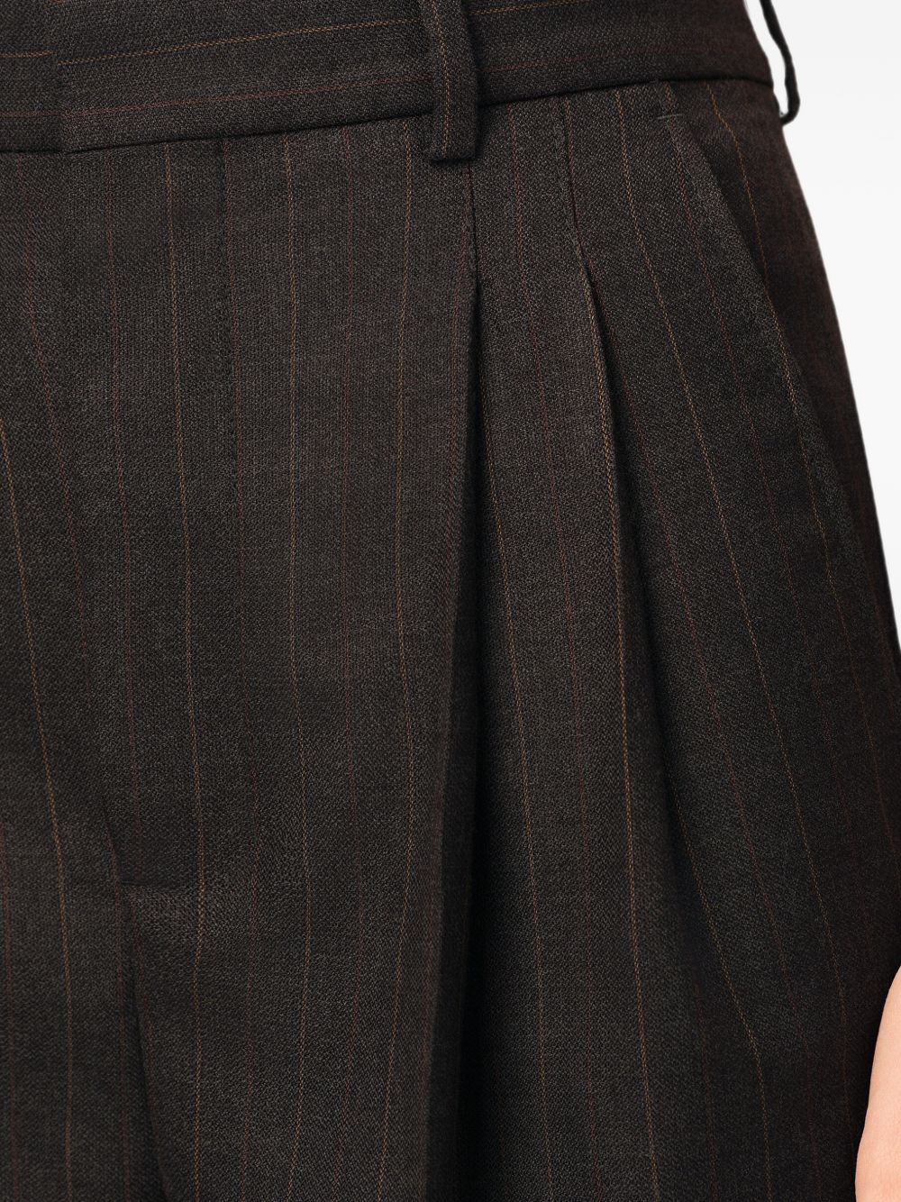 Ami Paris Women Wool High-Waisted Trousers AMI PARIS