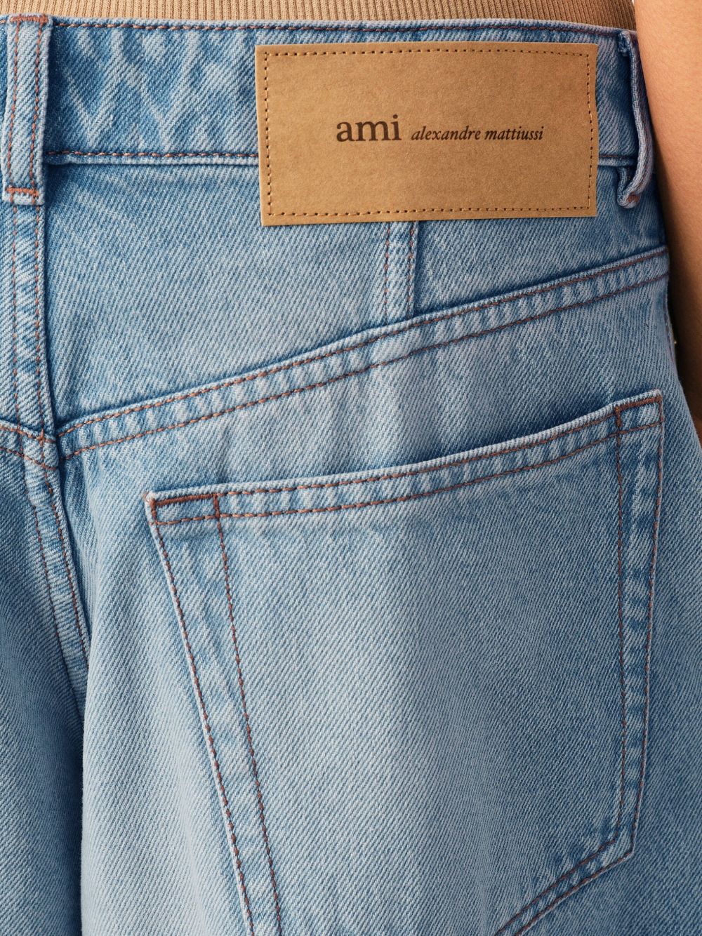 Ami Paris Women Baggy Fit Denim Jeans AMI PARIS