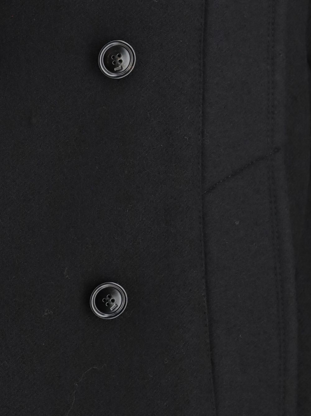 Ami Paris Men Wool Double-Breasted Coat AMI PARIS