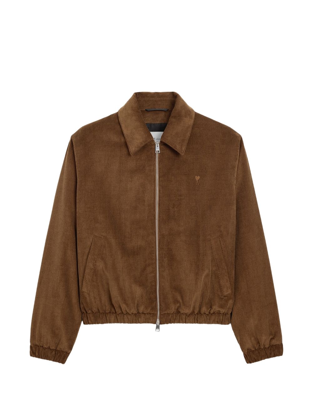 Ami Paris Men Velvet Cotton Blouson Jacket AMI PARIS
