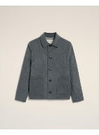 Ami Paris Men Boxy Buttoned Jacket AMI PARIS