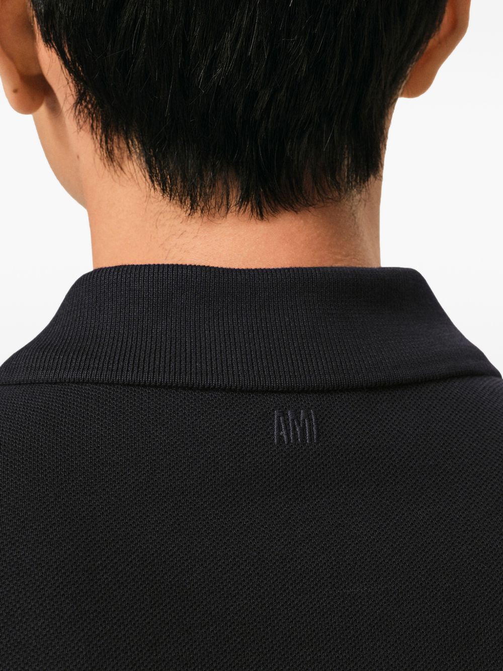 Ami Paris Men Ami De Coeur Cotton Polo Shirt AMI PARIS