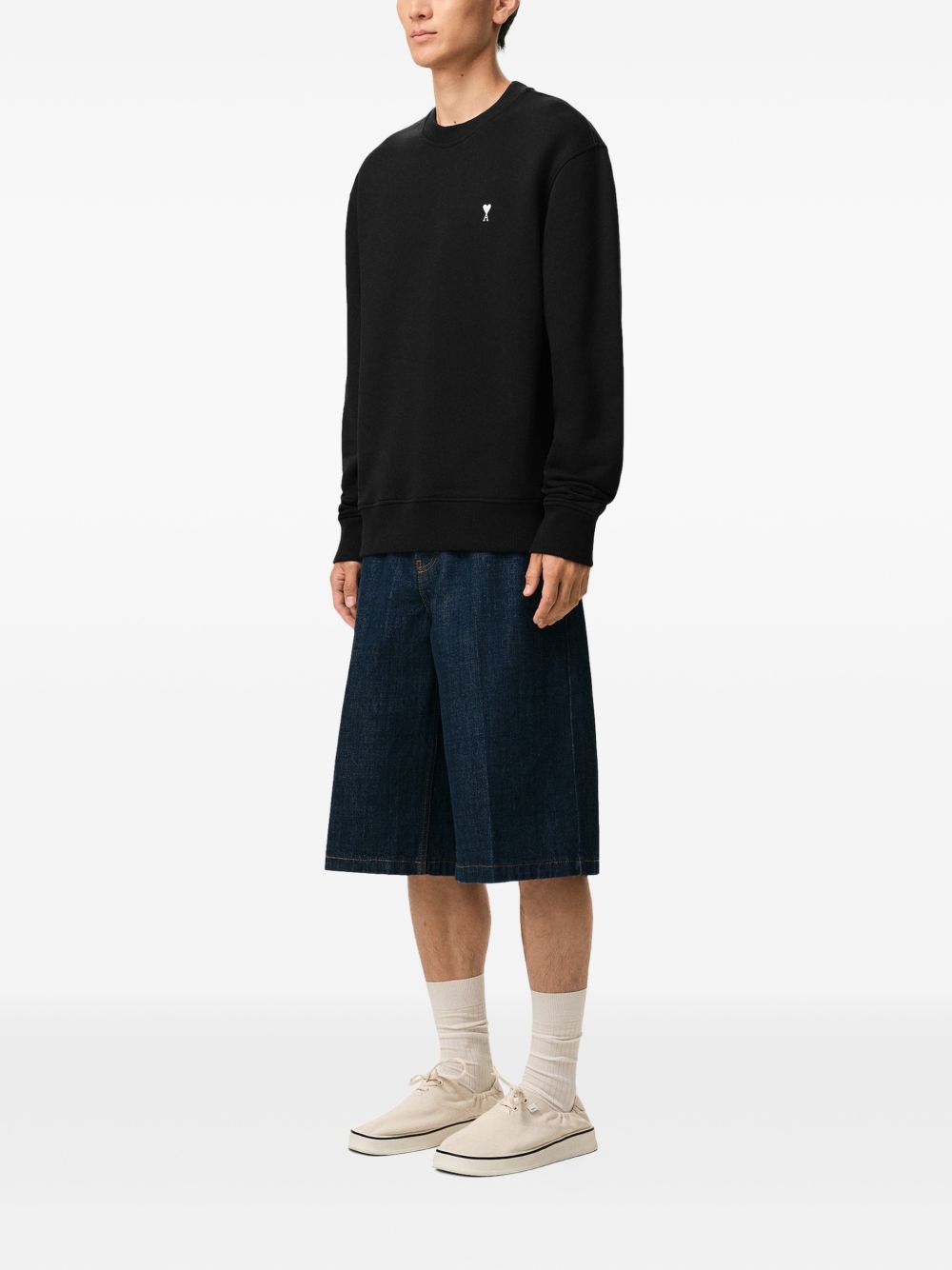 Ami Paris Men Ami De Coeur Cotton Sweatshirt AMI PARIS