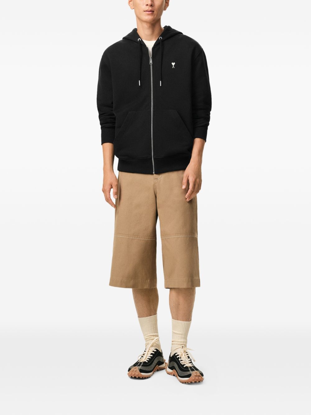 Ami Paris Men Ami De Coeur Cotton Hoodie AMI PARIS