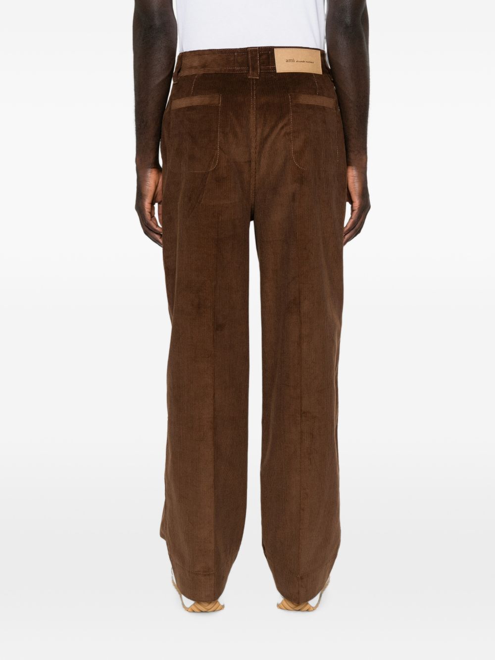 Ami Paris Men Velvet Trousers AMI PARIS