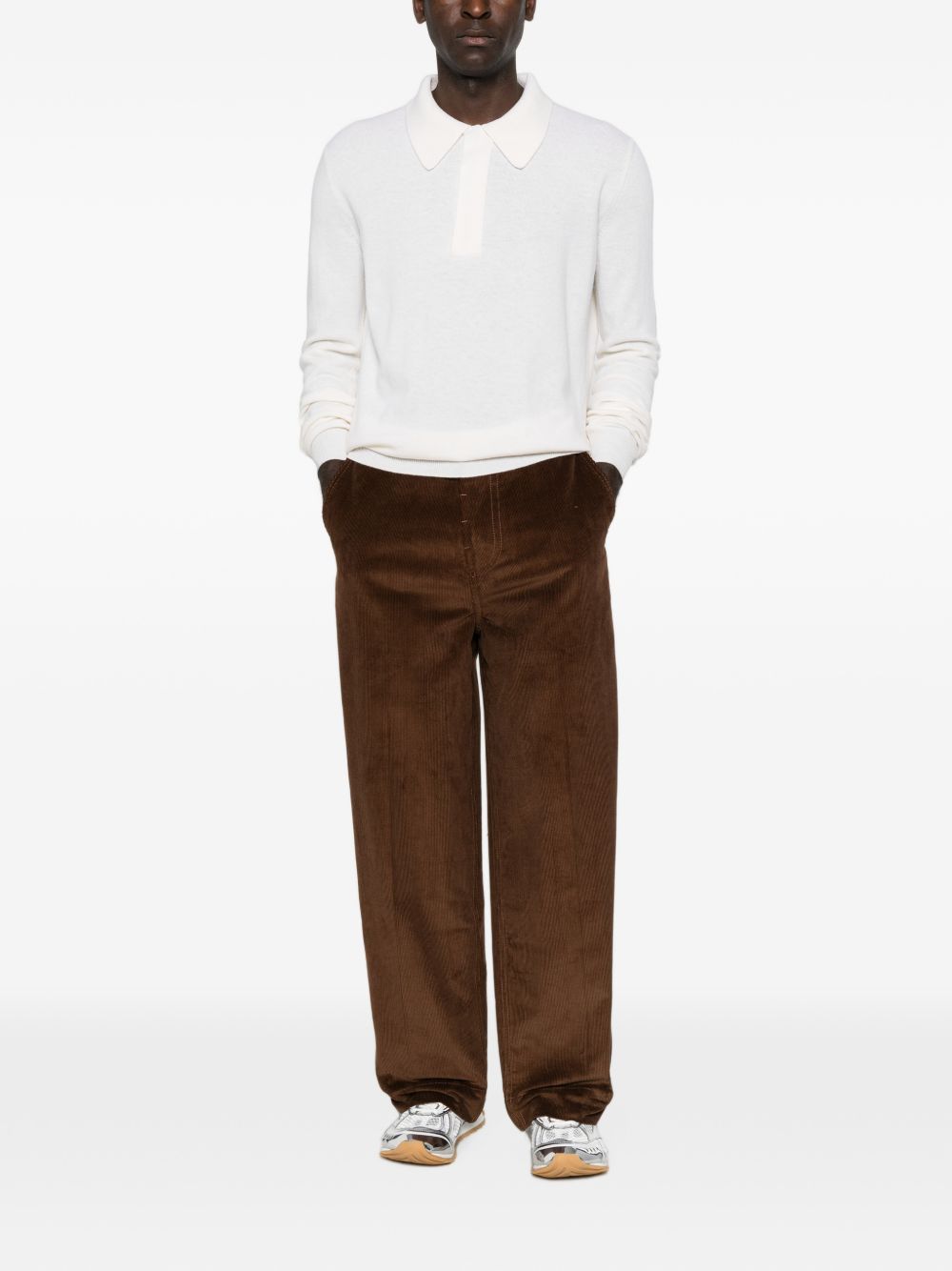 Ami Paris Men Velvet Trousers AMI PARIS
