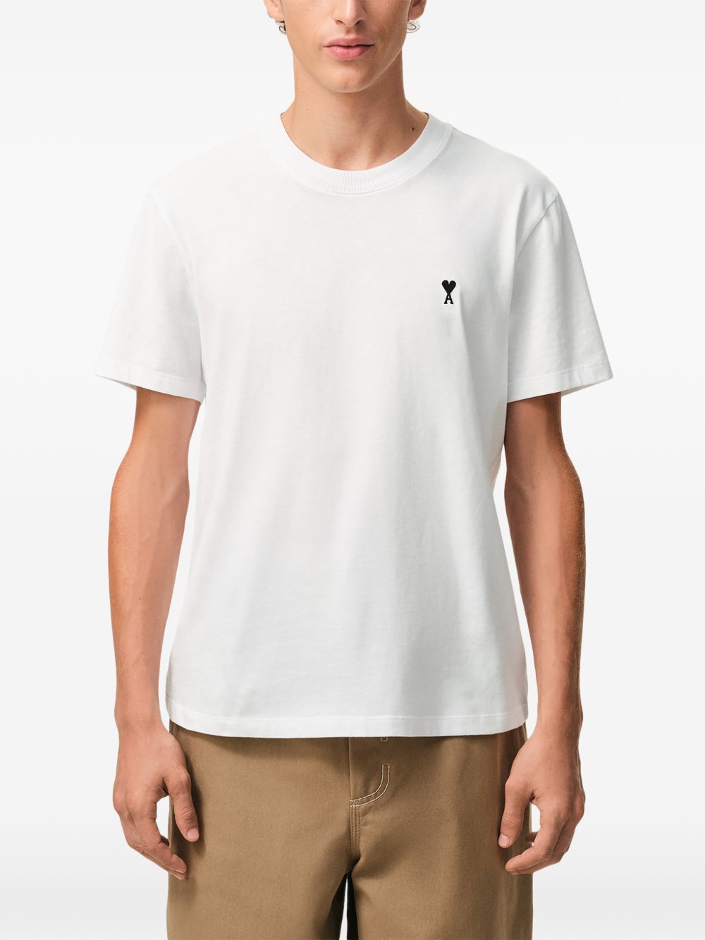Ami Paris Men Ami De Coeur Cotton T-Shirt