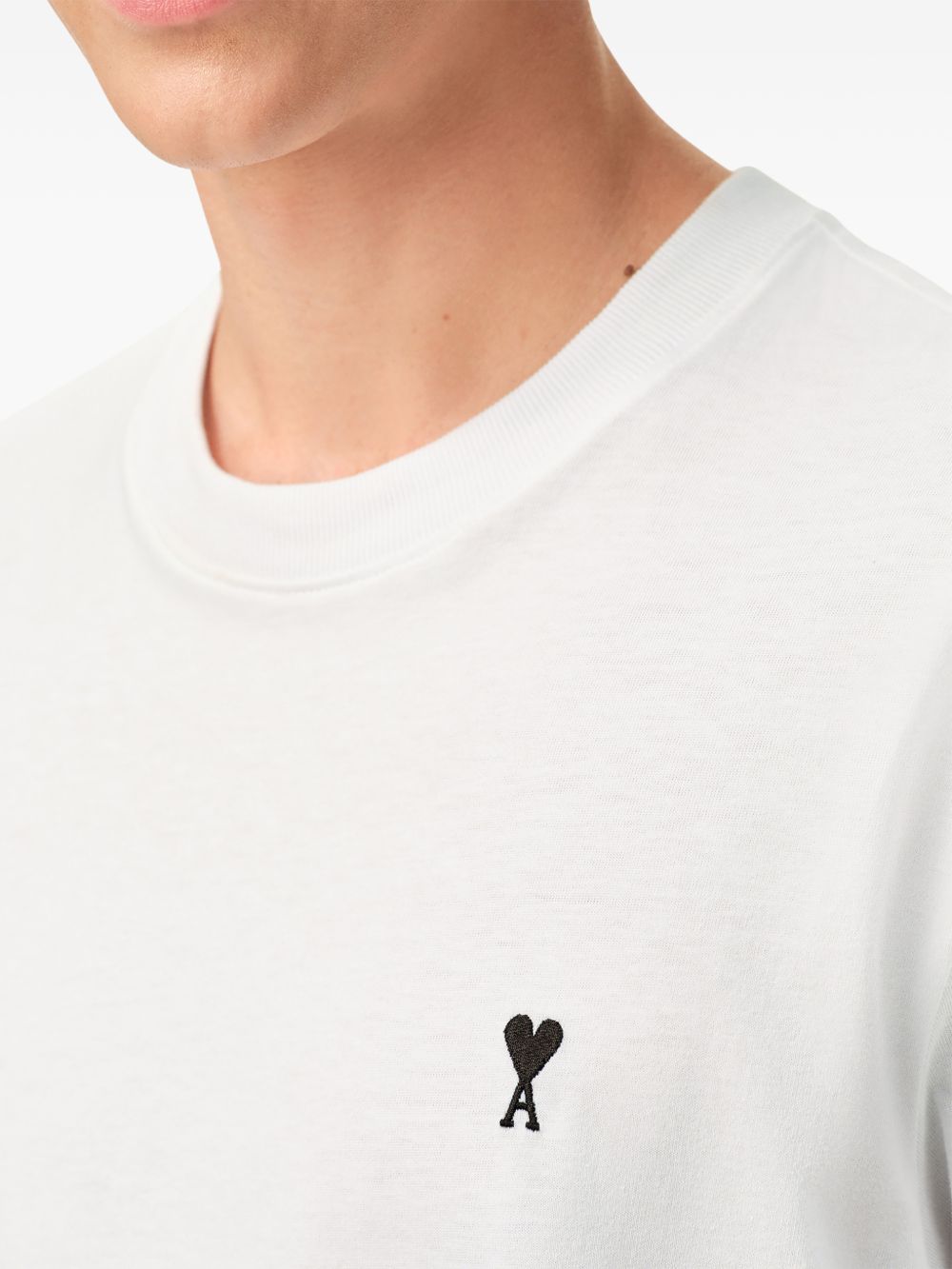 Ami Paris Men Ami De Coeur Cotton T-Shirt