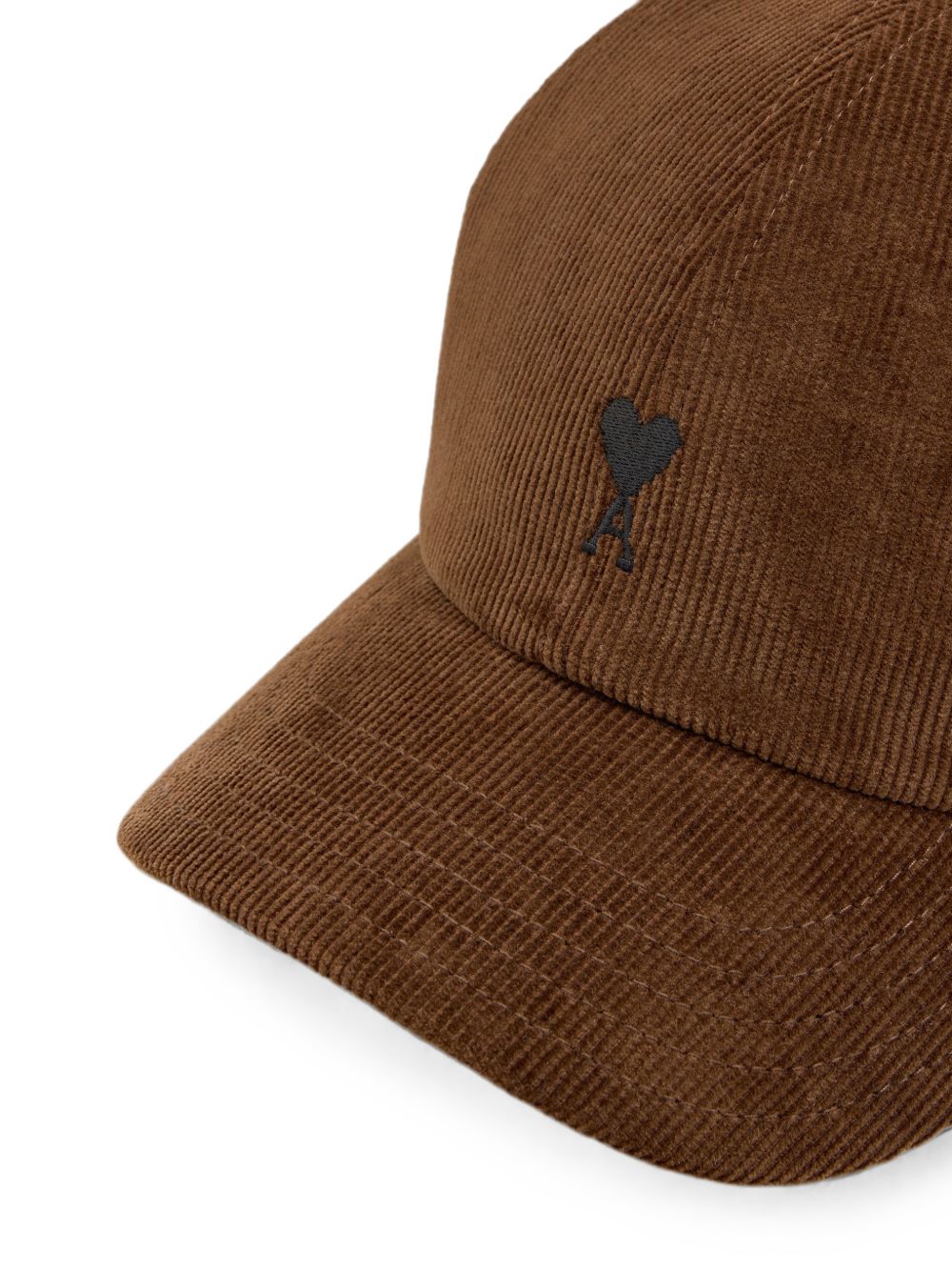 Ami Paris Men Velvet Baseball Cap AMI PARIS