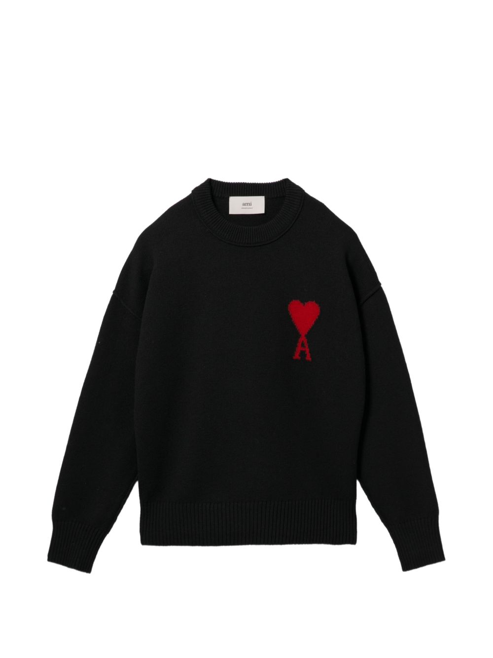Ami Paris Men Ami De Coeur Wool Crewneck Sweater