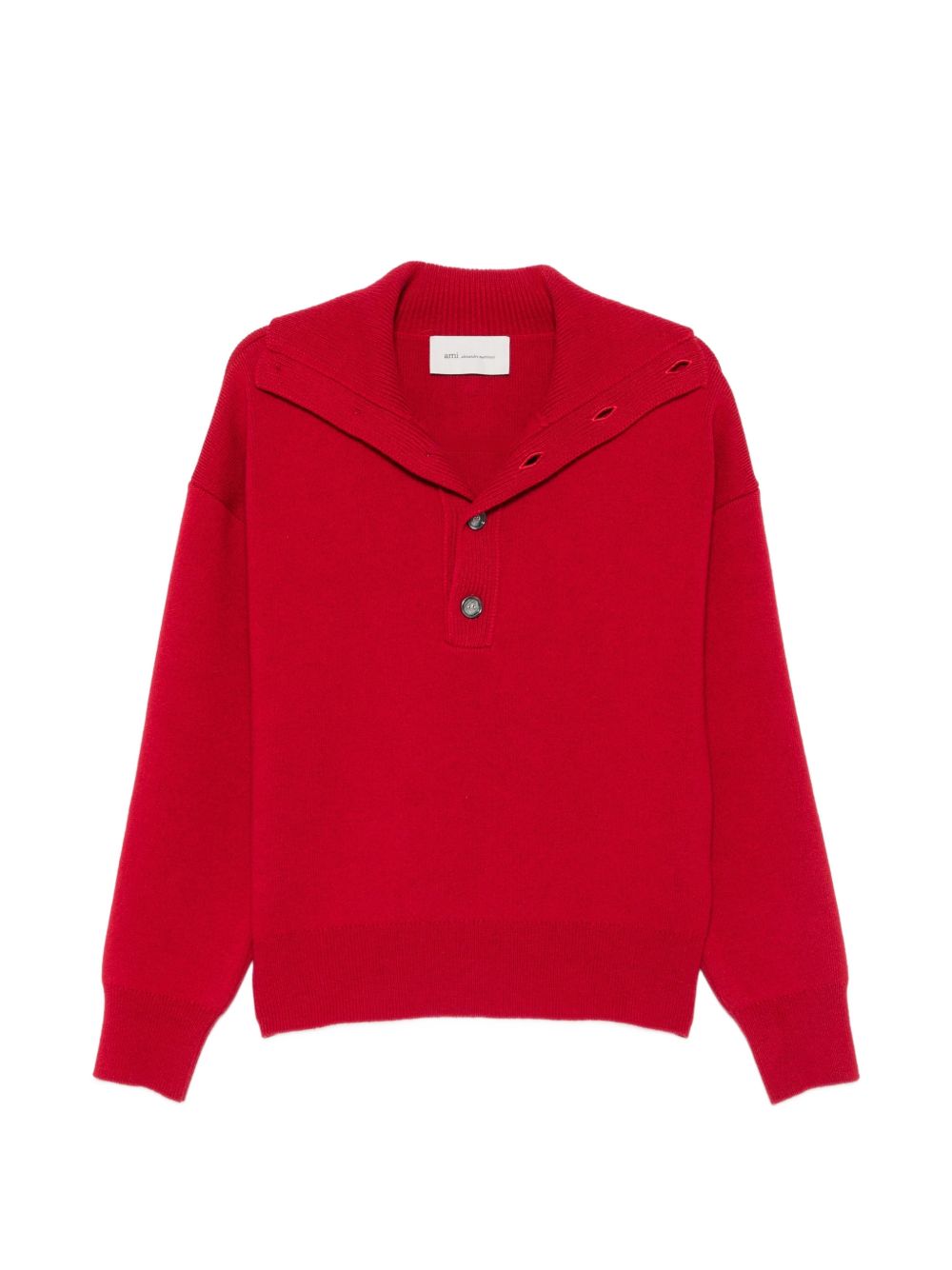 Ami Paris Women Wool Turtle-Neck Sweater AMI PARIS