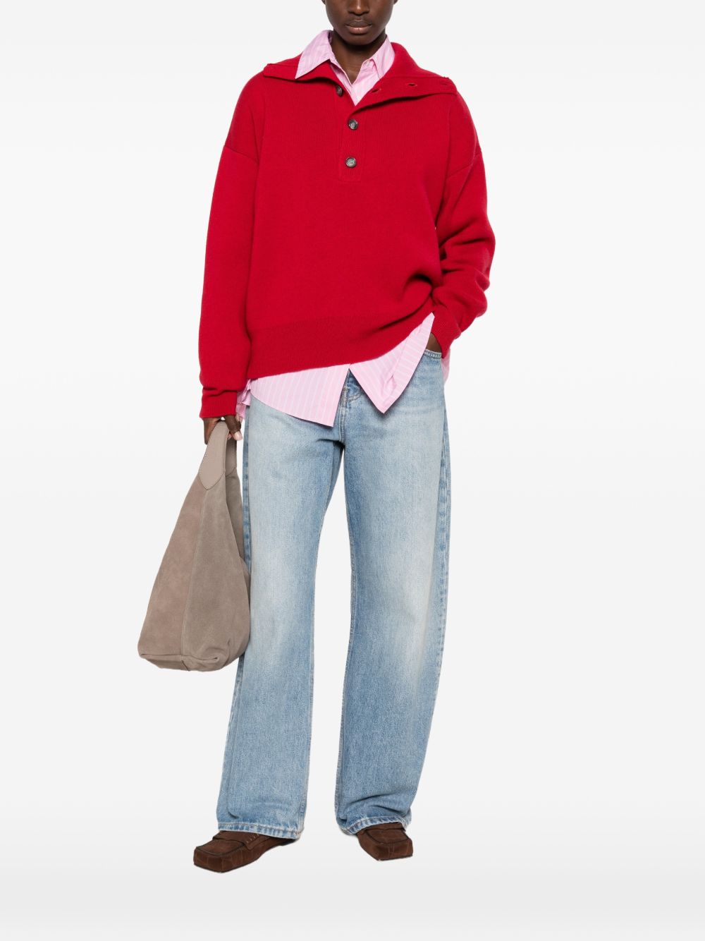 Ami Paris Women Wool Turtle-Neck Sweater AMI PARIS