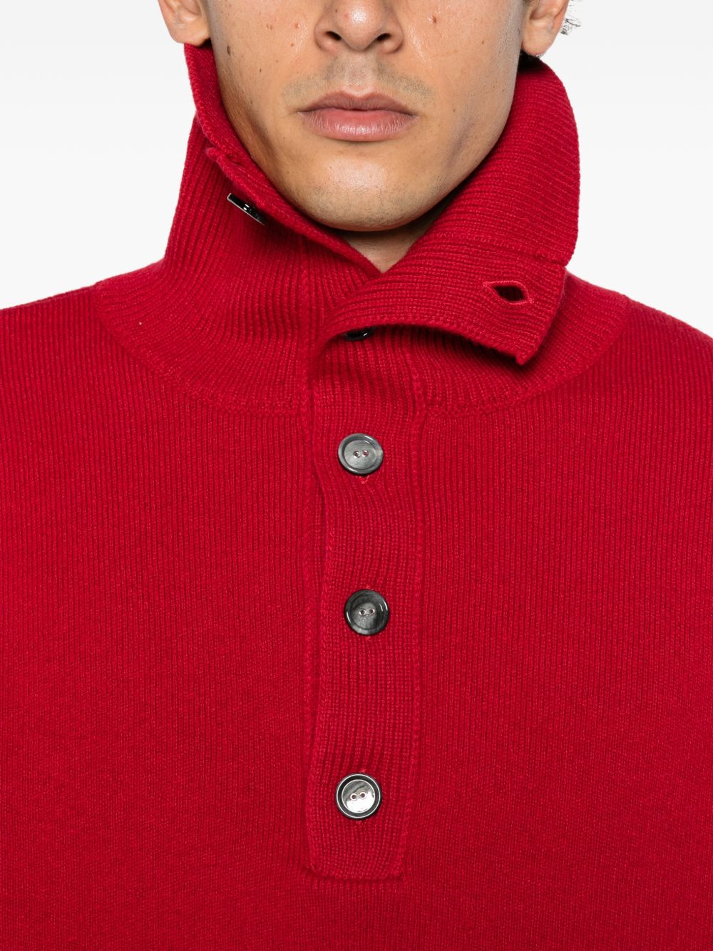 Ami Paris Women Wool Turtle-Neck Sweater AMI PARIS