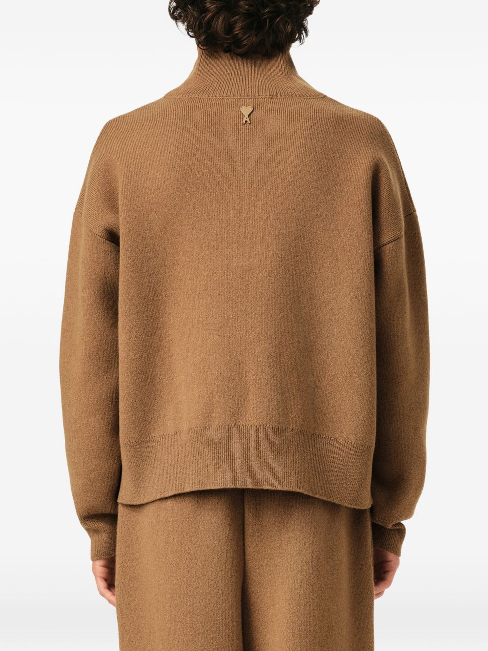 Ami Paris Men Wool High-Neck Sweater AMI PARIS