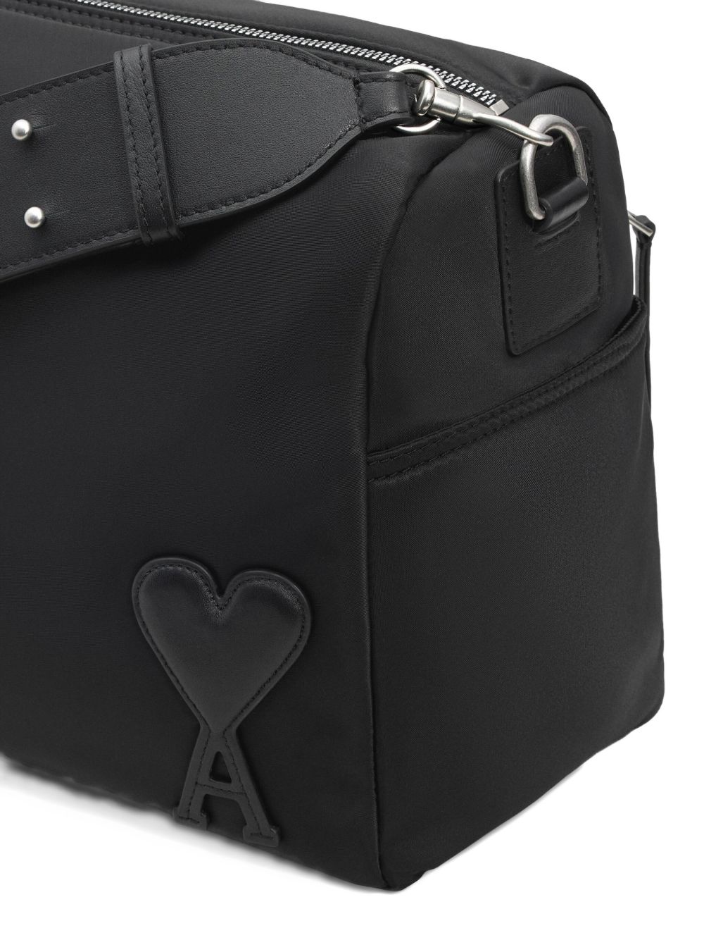 Ami Paris Women Marcel Nylon Large Shoulder Bag AMI PARIS