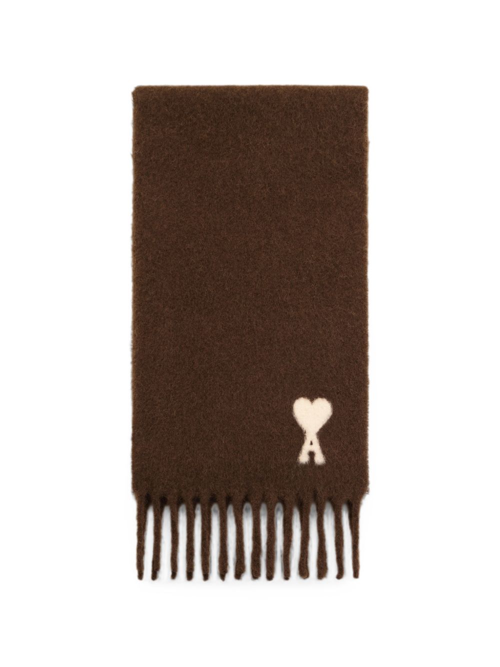 Ami Paris Women Ami De Coeur Wool Scarf AMI PARIS