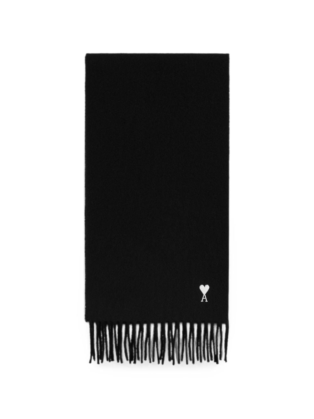 Ami Paris Men Ami De Coeur Wool Scarf AMI PARIS