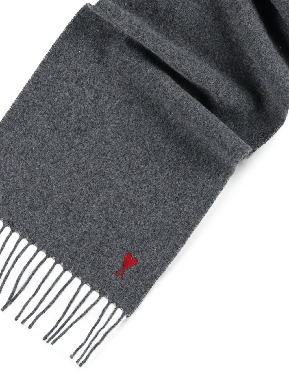 Ami Paris Women Ami De Coeur Wool Scarf AMI PARIS