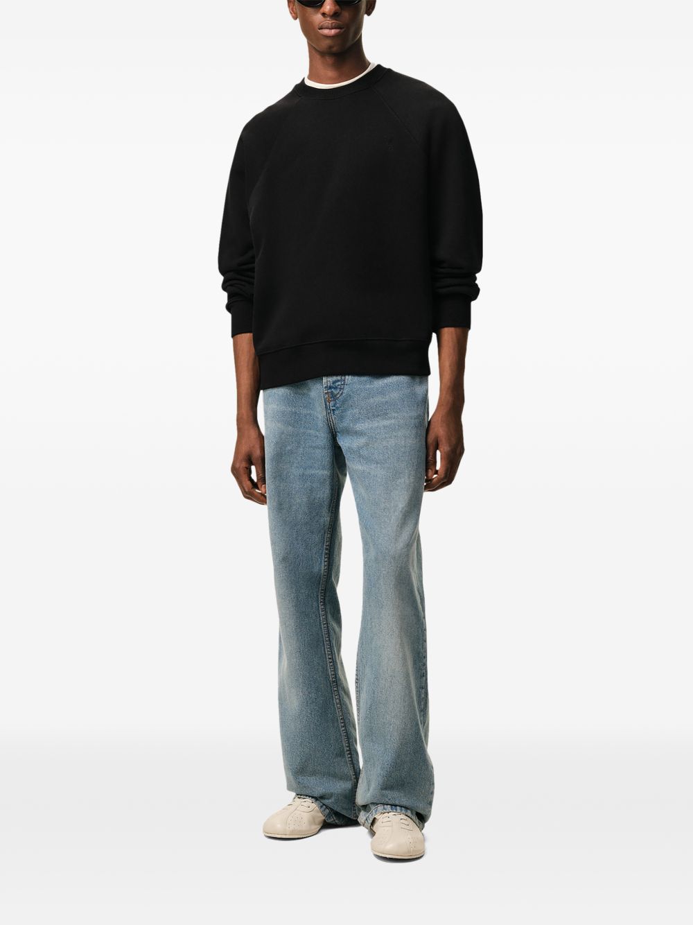 Ami Paris Women Ami De Coeur Cotton Sweatshirt
