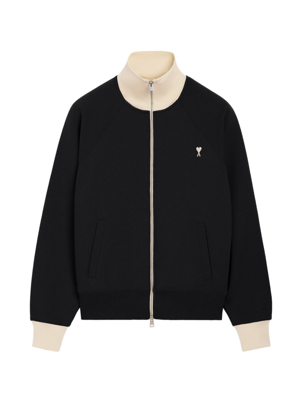 Ami Paris Men Ami De Coeur Zipped Sweatshirt AMI PARIS