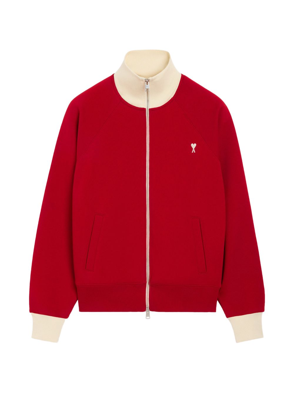 Ami Paris Men Ami De Coeur Zipped Sweatshirt AMI PARIS