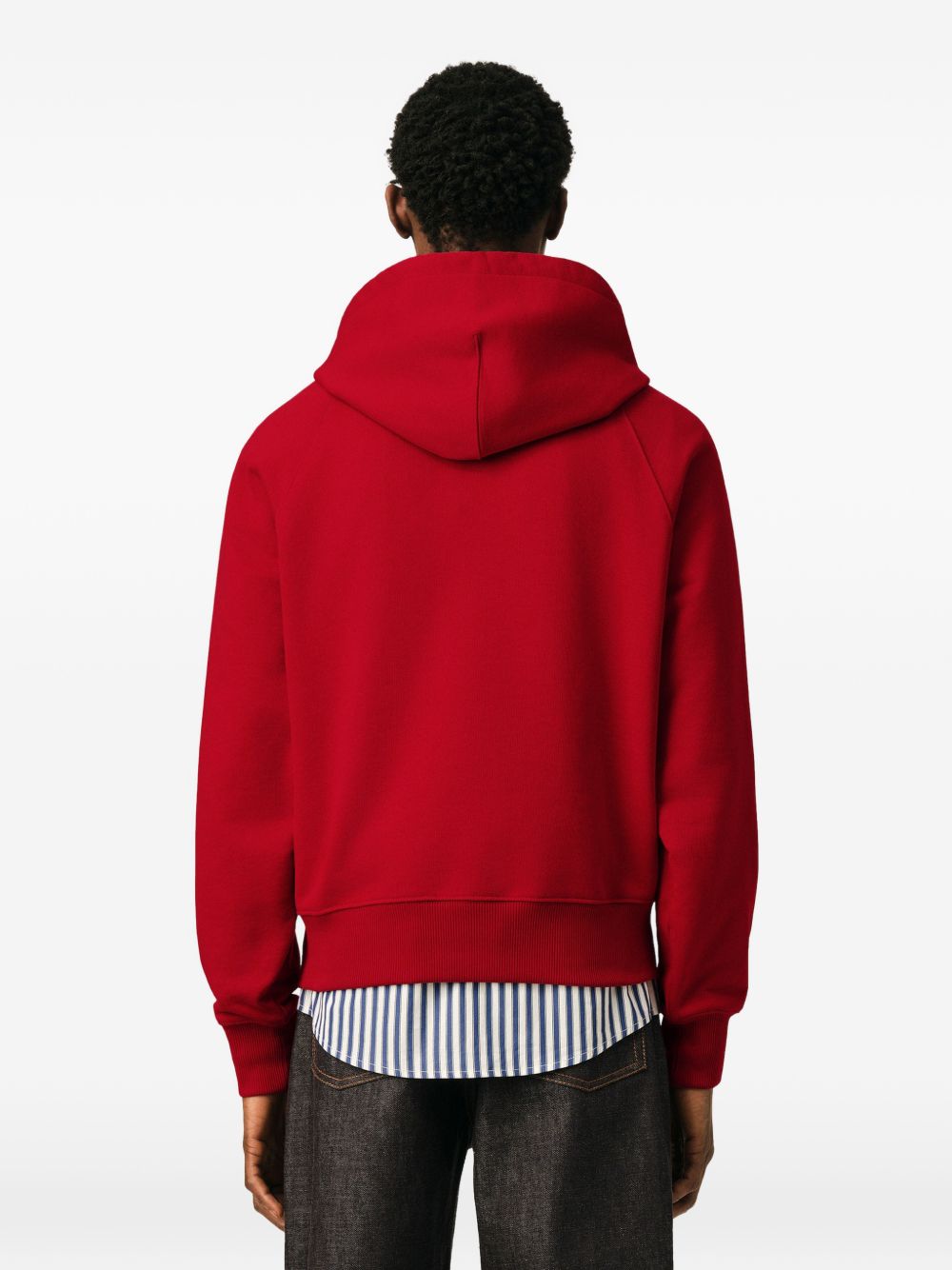 Ami Paris Men Logo Cotton Hoodie AMI PARIS