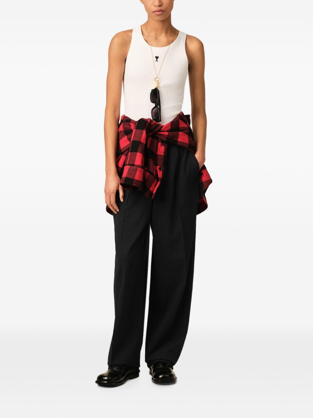 Ami Paris Men Wool Trousers AMI PARIS