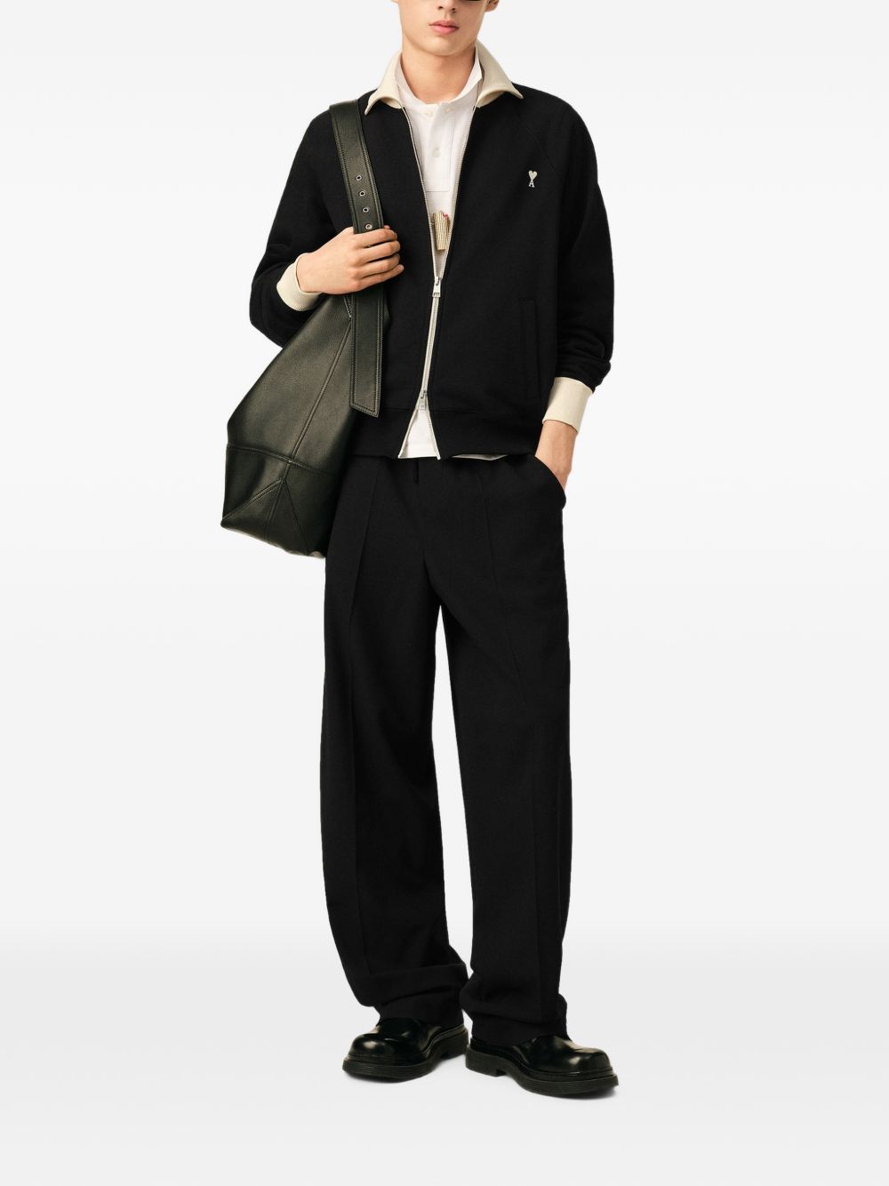 Ami Paris Men Wool Trousers AMI PARIS