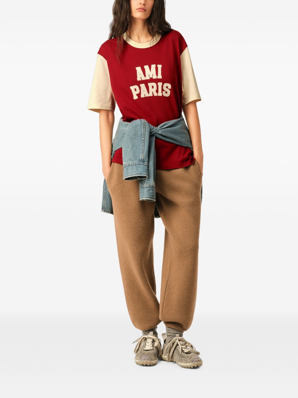 Ami Paris Men Logo T-Shirt