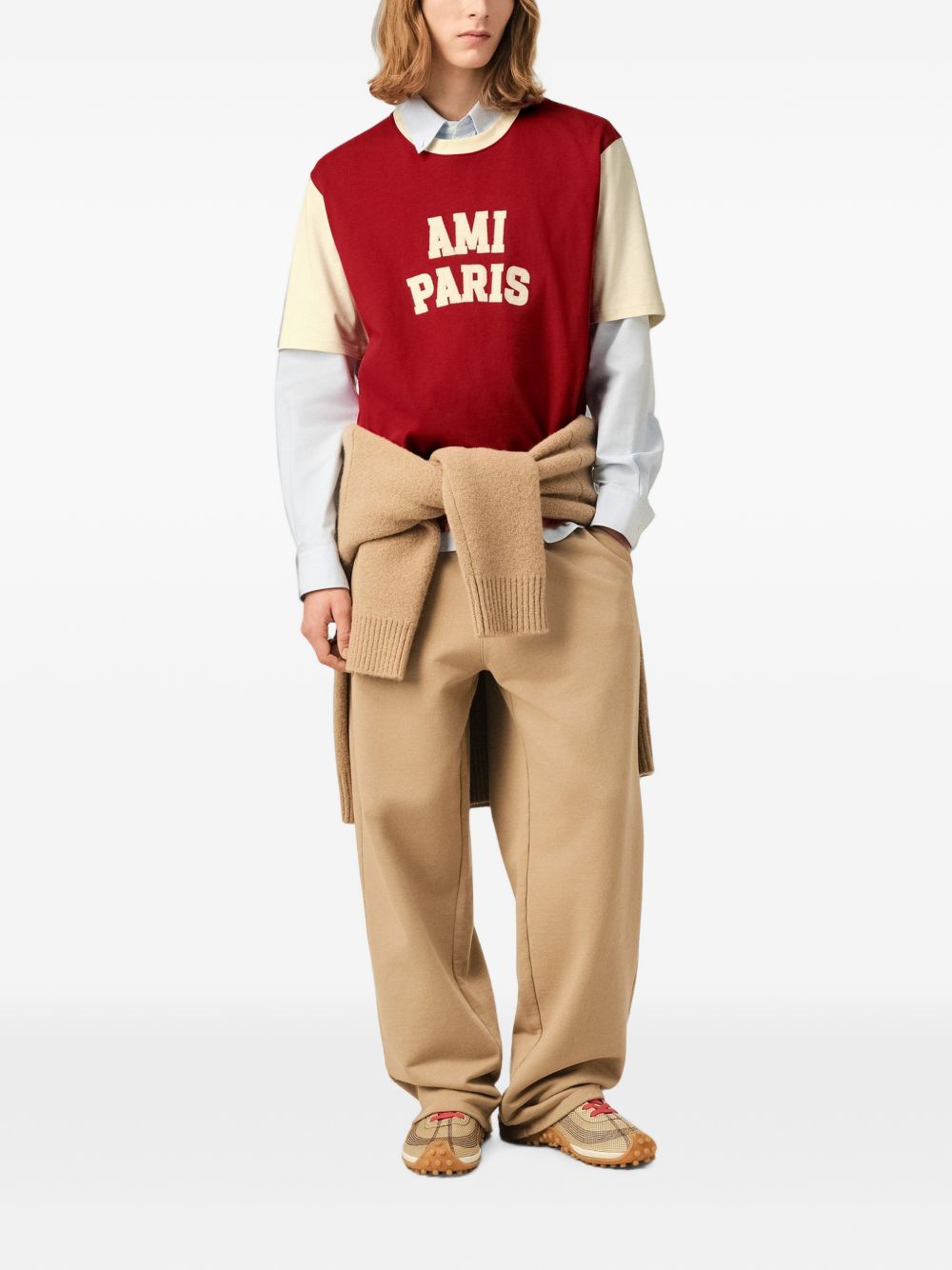Ami Paris Men Logo T-Shirt