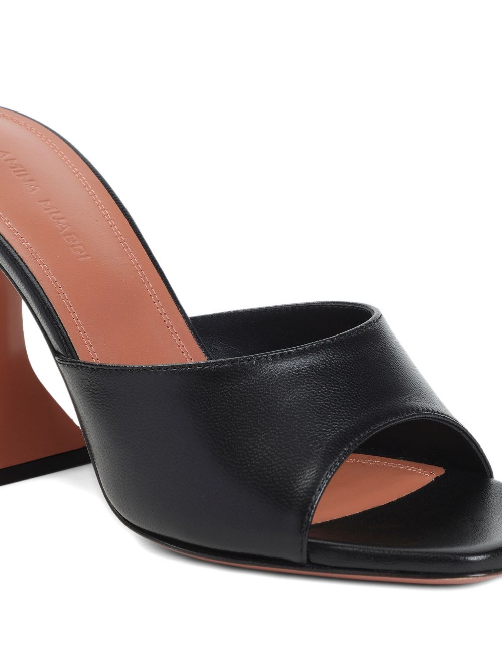 Amina Muaddi Women Lupida Leather Mules AMINA MUADDI