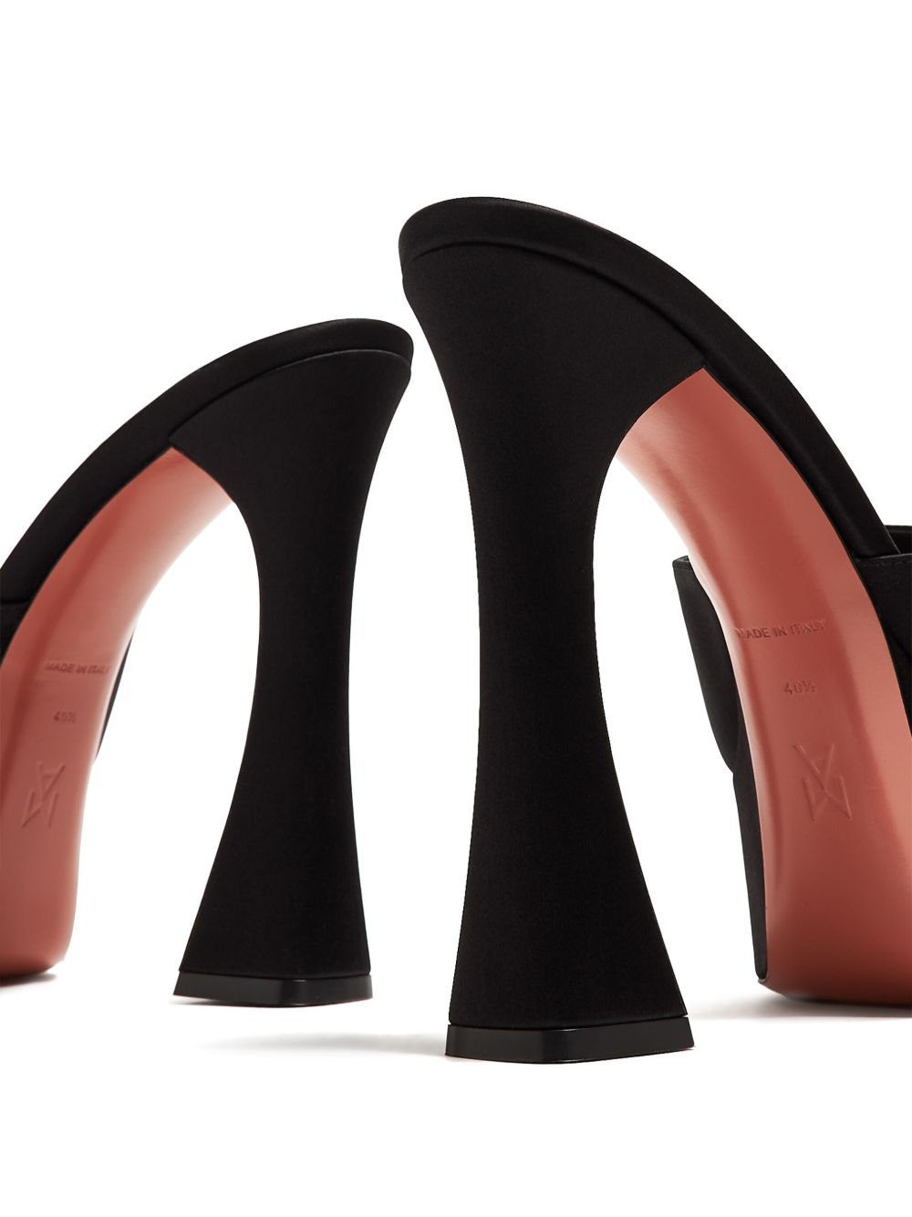 Amina Muaddi Women Dalida Satin Mules AMINA MUADDI
