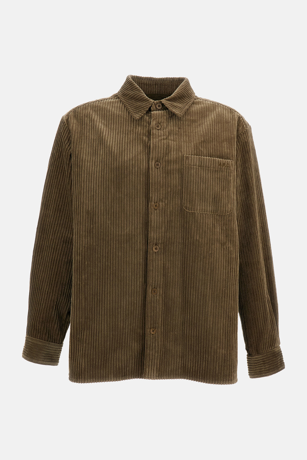 A.P.C. Men Overshirt Mateo Logo A.P.C.