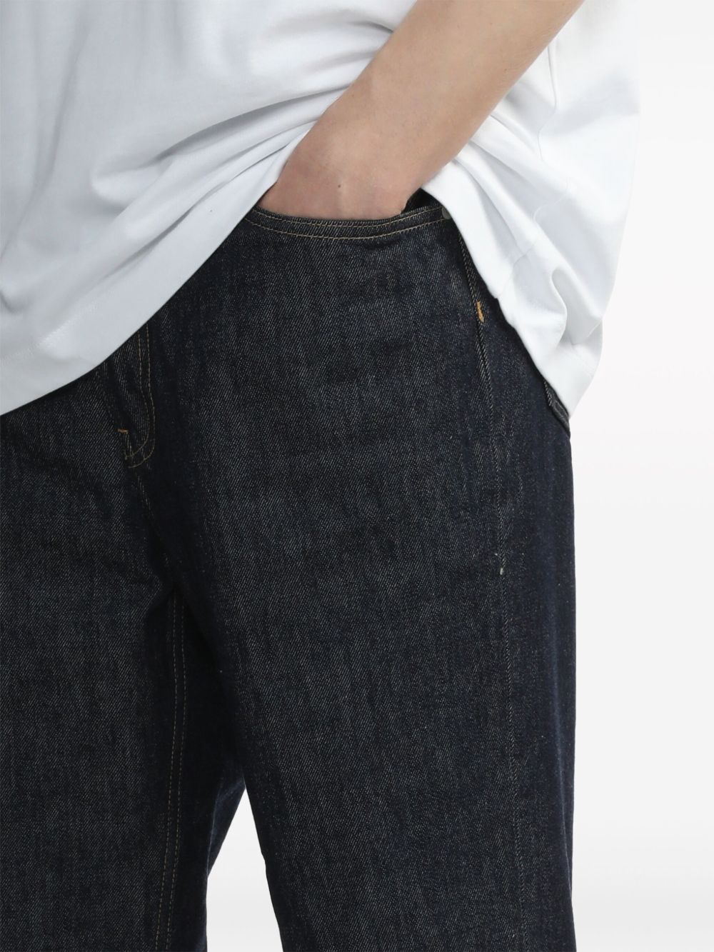 Auralee Men Twist Denim Jeans AURALEE