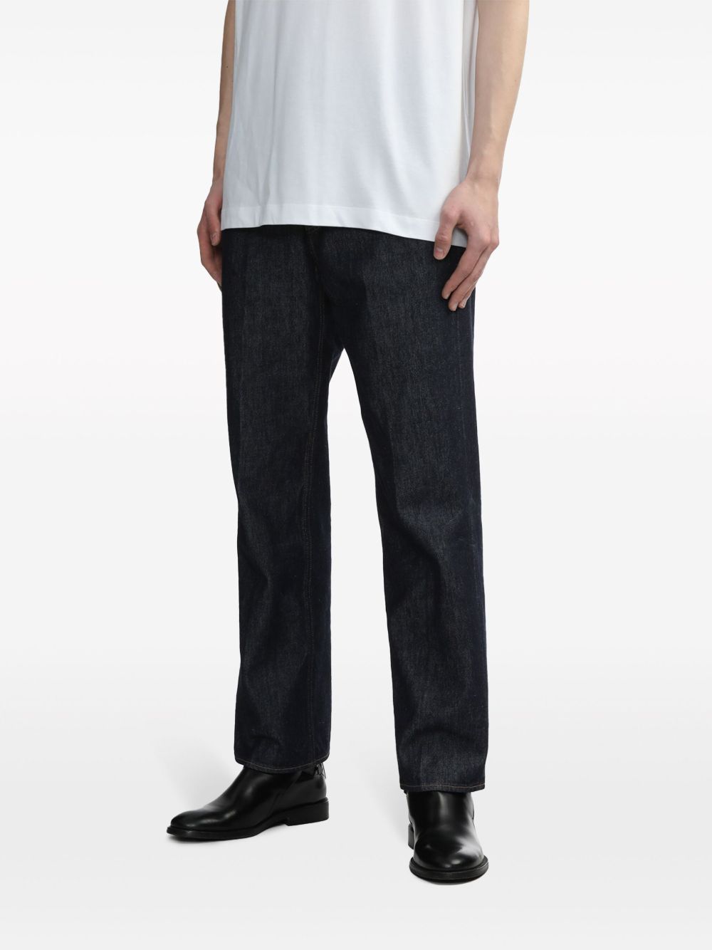 Auralee Men Twist Denim Jeans AURALEE