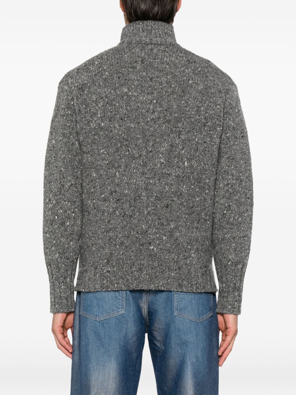 Auralee Men Wool Turtle-Neck Jumper AURALEE